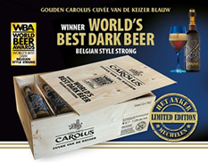 國王啤酒榮獲2015 World's Best Belgian Style Strong冠軍